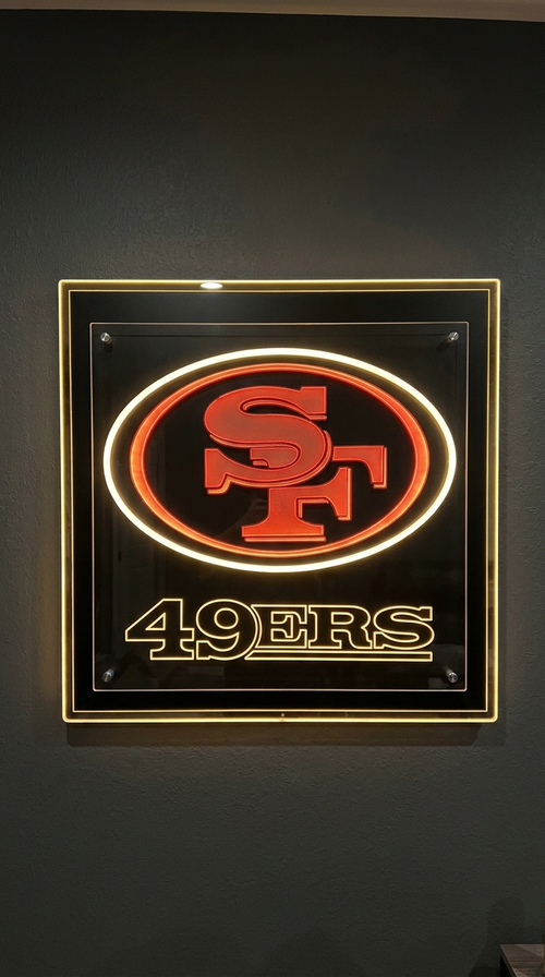 EndzoneGlow™ NFL LED Signs